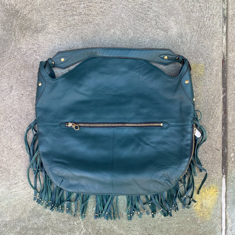 OrYany Green Leather Fabulous Bag, NEW